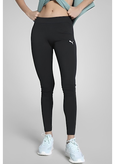 Puma Kadın Tayt Logo Detaylı Siyah Günlük Spor Taytı 68242401
