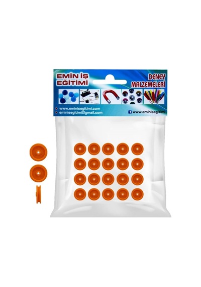 Tr Roseroi Deney Proje Tasarımları Için Plastik Renkli Kasnak 1,6 Cm. 20'li