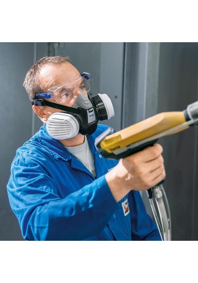 Dräger X-pect 8120 Emniyet Gözlüğü Gözlük Takıcılar İçin Ayarlanabilir Gözlük İnşaat Alanları, Labora