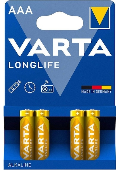 Varta Longlife Aaa 4103 Kalem Pil 4 Lü Paket