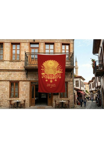 57.alay Sancağı Bayrak 140gr Premium Raşel Kumaş 300x450cm Diğer