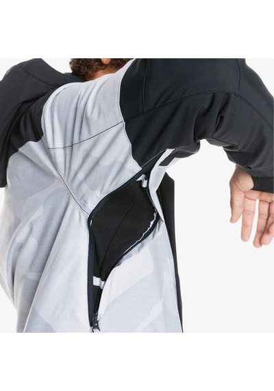 Quiksilver - Mıssıon Prınted Block Jk Renkli Beyaz