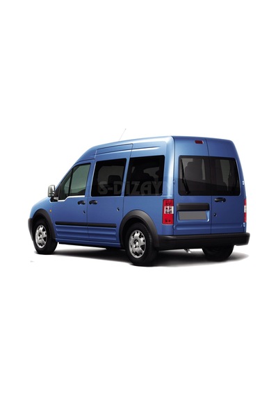 S-Dizayn  Ford Connect Krom Cam Çıtası 2 Prç 2009-2014