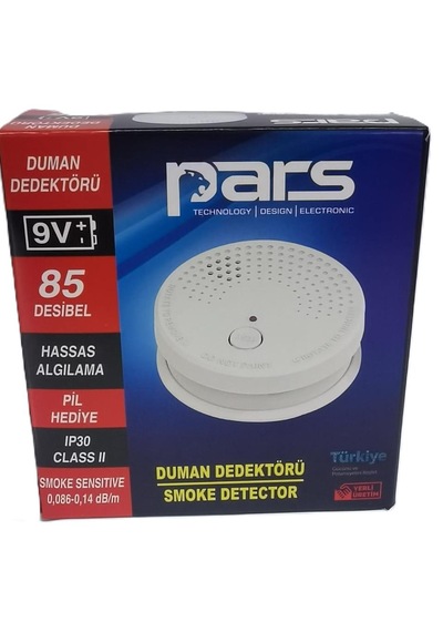 Pars Pilli Duman Dedektörü Kablosuz