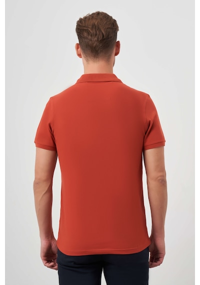 Tarçın Basic Düz %100 Pamuk Slim Fit Dar Kesim Kısa Kollu Polo Yaka Tişört 99yc018011850 Tarçın