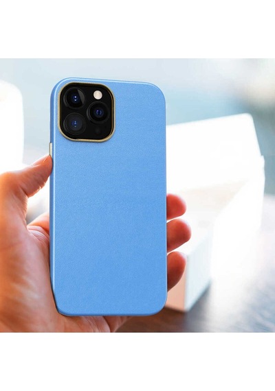 Apple Uyumlu iPhone 12 Pro Csk Zore Natura Kılıf kahverengi