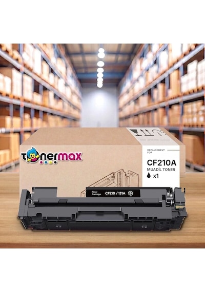 Hp Laserjet Pro 200 Color M251nw Muadil Toner Çipli Cf210a Siyah