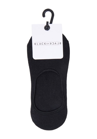 Black On Black Siyah Kadın Babet Çorabı Ymr003