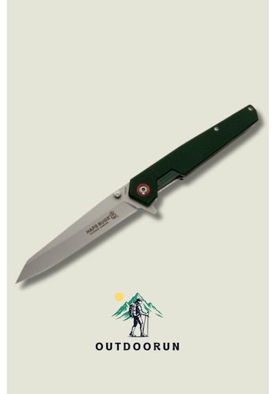 Haki Renkli Efendi Kamp Çakısı - 21,5 Cm Haki