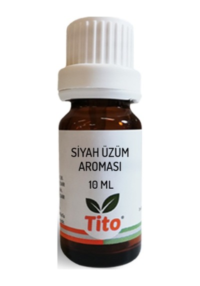 Tito Siyah Üzüm Aroması Suda Çözünür 10 ML