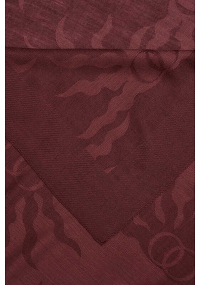 İmannooor Güneş Doğarken Bordo Shiny Jakar Şal 70x200
