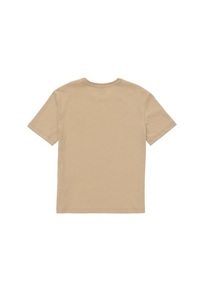 U.S. Polo Assn. Erkek Çocuk Kum Comfort Basic Bisiklet Yaka Tişört 50295447-VR085