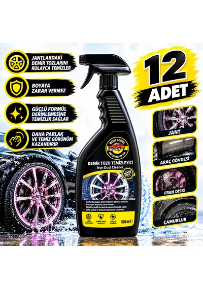 12'li Demir Tozu Temizleyici 500 Ml