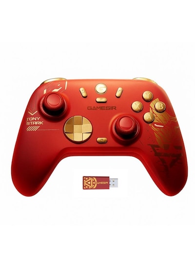 Gamesir Nova 2 Lite 2.4g Wireless Controller Iron Man Edition Switch,windows Pc, Android ,Apple Uyumlu iOS