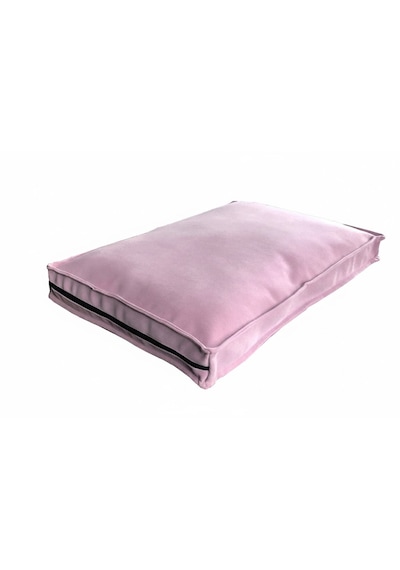 Brt Pet Premium Kedi Köpek Yatağı - 50x70 Fermuarlı Yıkanabilir Minder - Pembe