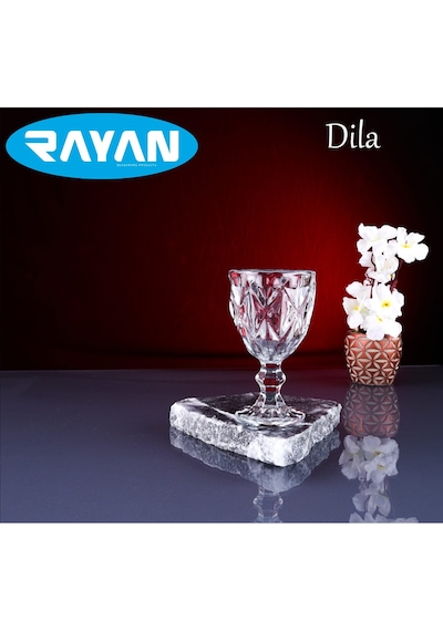 Dila 6'lı Kahve Yanı Bardak Royaleks-ryg8006 Çok Renkli