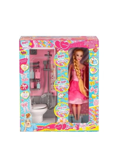 Ers Oyd-02387 Bebek Ve Banyo Oyun Seti - Oyuncak