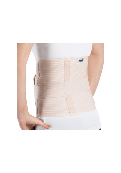 Wingmed Abdominal Korse 26cm Plus Destekli Kemerli Doğum Sonrasında Toparlayıcı, Cerrahi Müdahale Sonrası Siyah