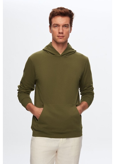 D'S Damat Ds Damat Relaxed Fit Haki Pamuklu Logo Baskılı Sweatshirt 8HCE2ORT01001 Haki D'S Damat Ds Damat Relaxed Fit Haki Pamuklu Logo Baskılı Sweatshirt 8HCE2ORT01001 Haki