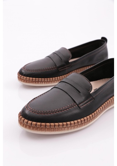 Dgn P52 Kadin Loafer P52-1512-R1534 Siyah