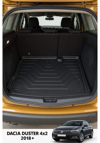 Dacia Duster 4x2 2018+ İle Uyumlu Bagaj Havuzu 3d Premium