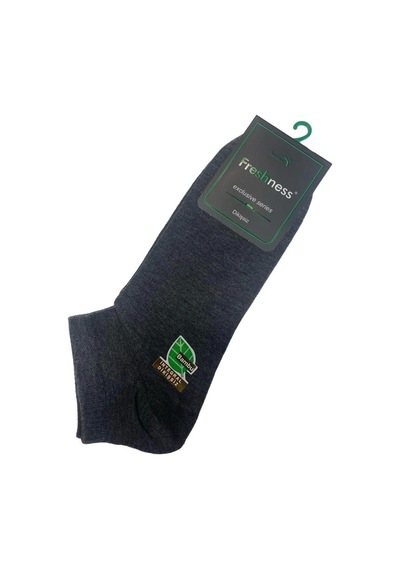 Freshness 6000 Erkek Patik Çorap Füme