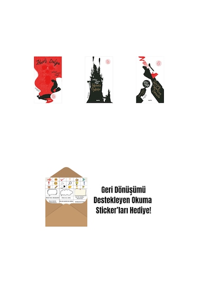 Zehirli Dalga + Tekinsiz Öyküler + Sherlock Holmes'un Dönüşü + Okuma Sticker'ları