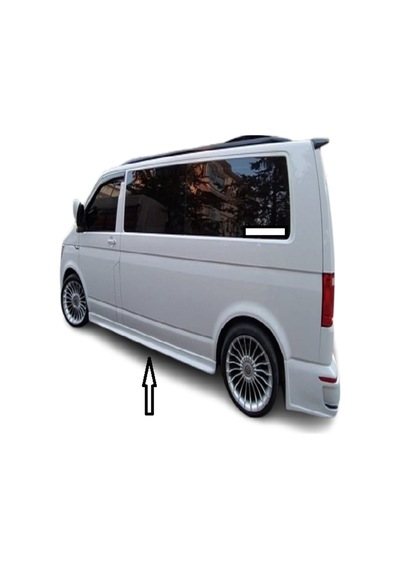 Vw Transporter - 2003 - 2021 Yan Marşpiyel Fiberplus Boyasız Astarlıdır Uzun Saşe Uyumludur. - 703775669