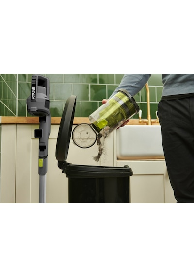 Ryobi RSVS18-1C20G 2.0AH Tek Akülü Kömürsüz Dikey Süpürge - 5133006515