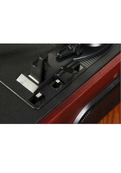 Knstar Retro Ahşap Pikap Radyo - Kaset - Usb - Sd - Bluetooth