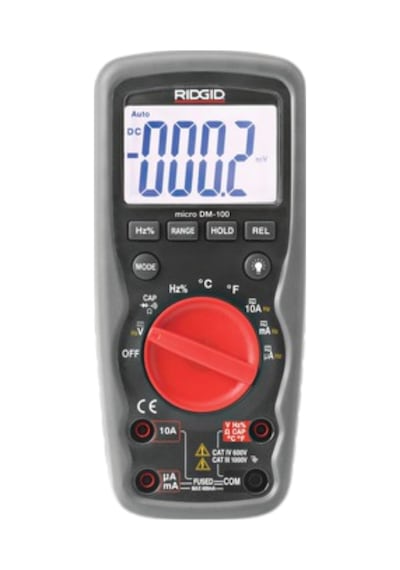 Rıdgıd 37423 Micro Dm-100 Dijital Multimetre