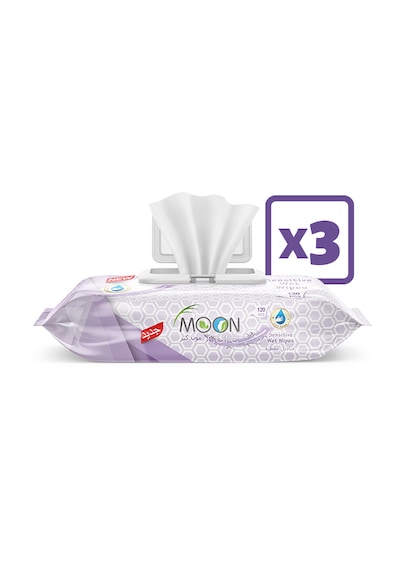 Mooncare Sensitive Islak Havlu 3x120