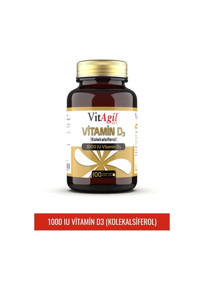 Vitagil Gold Vitamin D3 1000 Mg 100 Kapsül