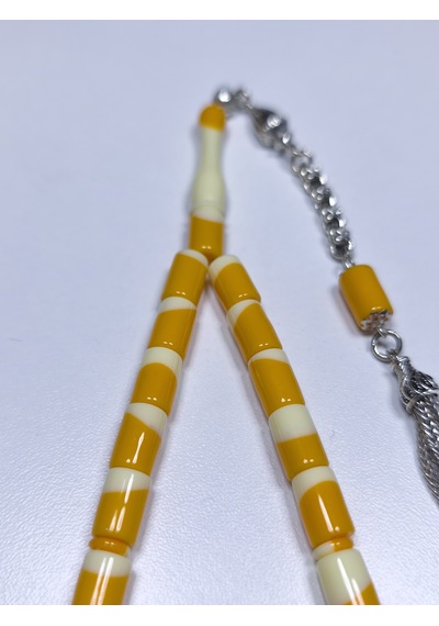 Beyzbol Topu Sarı Tesbih 7 X 11 Mm