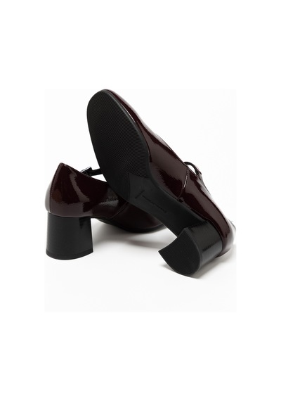 Oxford Klasik Kadın 235743ds Donna Serena 5743ds Slıde Naplack Bordeaux Naplack Bordeaux