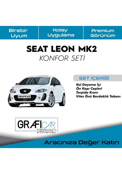 Seat Leon Mk2 Konfor Seti -Araç Içi Ses  Kumaş Kaplama