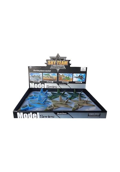 Ctoy Sürtmeli Jet Uçak 6 Lı Paket F1603