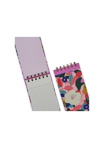 15x21 Spiralli Modern Floral - White Petunia Çok Renkli