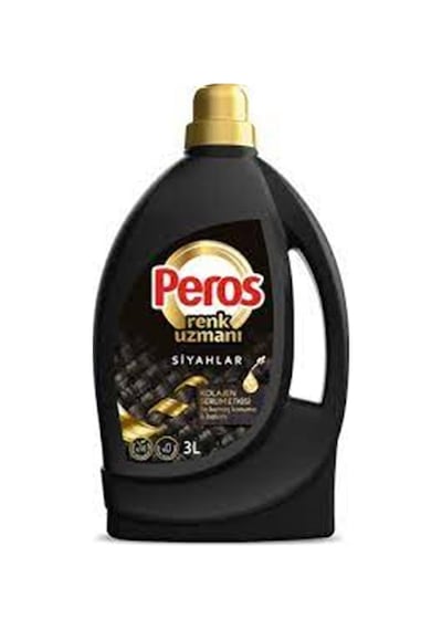 Peros Siyahlar için Sıvı Çamaşır Deterjanı 3 L
