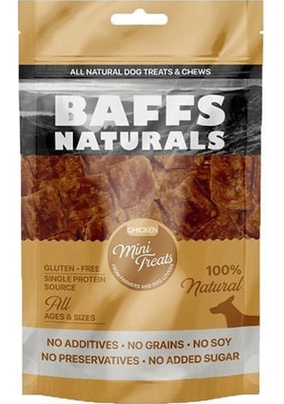 Baffs Naturals Tavuk Mini Ödül Köpek Ödül Maması 100 G