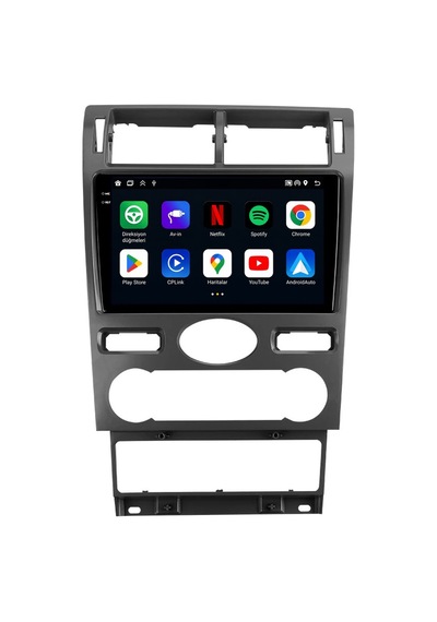 Ford Mondeo 2004-2007 Android Multimedya Carplay Android Auto Navigasyon Kameralı 6gb Ram 64gb 9"