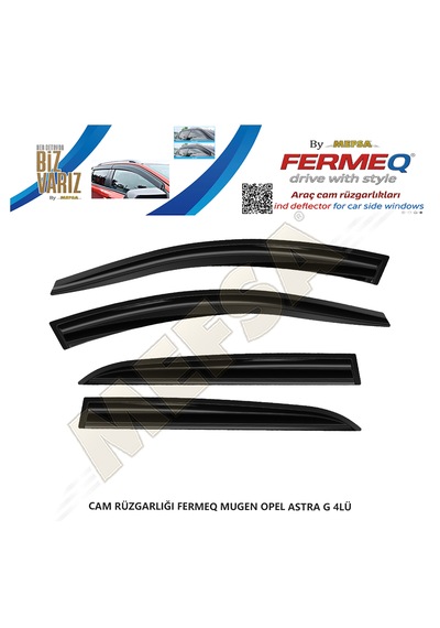 Cam Rüzgarlığı Fermeq Mugen Opel Astra G 1998-2008 4lü