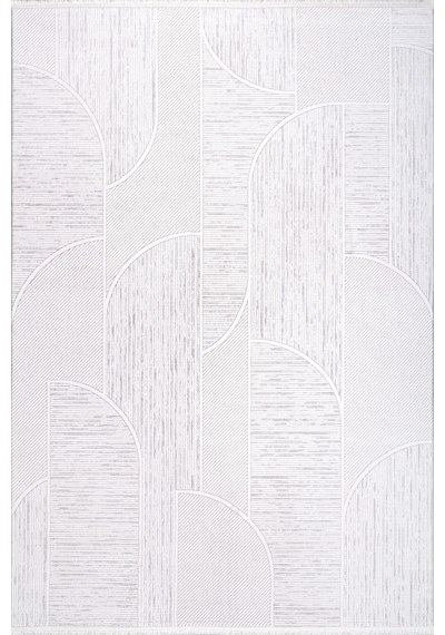 Bahariye Simge Sm03 Gri Halı