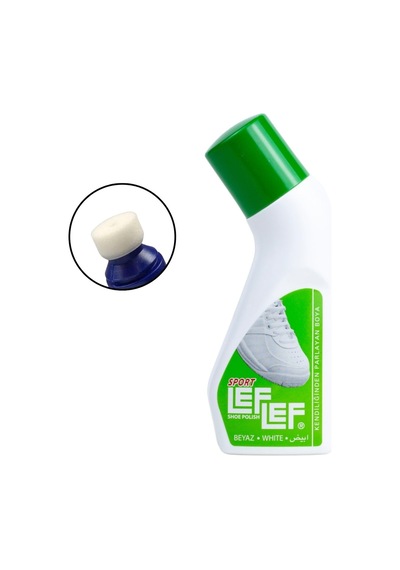 Nurileflef Likit Ayakkabı Boyası, Pratik Kendinden Süngerli Boya, 75 Ml Beyaz Diğer