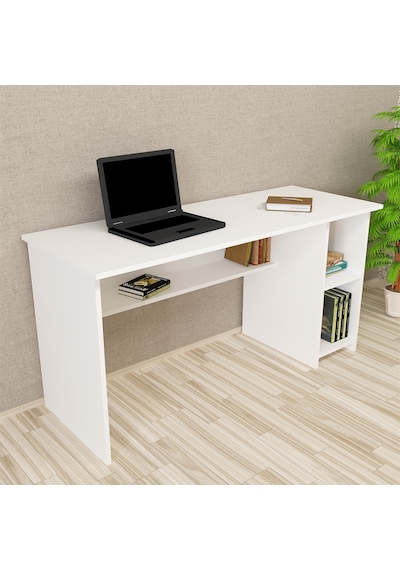 Kalenderdekor1 Kalender Dekor Avel 145 Cm Çalışma Masası Avl01 Beyaz