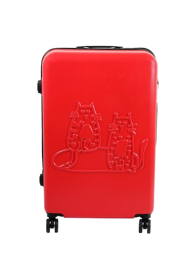 Biggdesign Cats Kırmızı Küçük Boy 20" Valiz