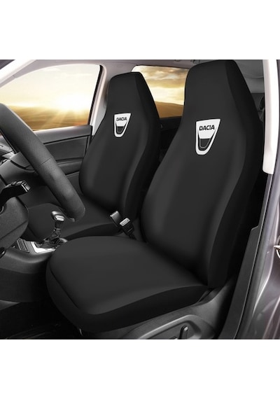 Dacia Dokker Araca Özel Oto Koltuk Kılıfı Pro - Siyah ( Yeni Tas