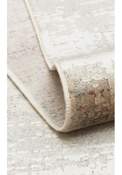 Eko Halı Babıl Bbl 01 Beige Yumuşak Dokulu Vintage Esintilere Sahip Over-dyed Sık Dokuma Salon Halısı