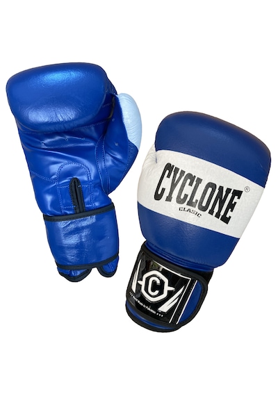 Cyclone Tiger Orijinal Deri Boks Ve Kick Boks Eldiveni Mavi