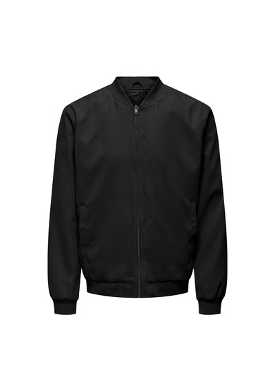 Only & Sons Onslucas Fake Suede Bomber Otw Noos Erkek Siyah Mont - 22027463